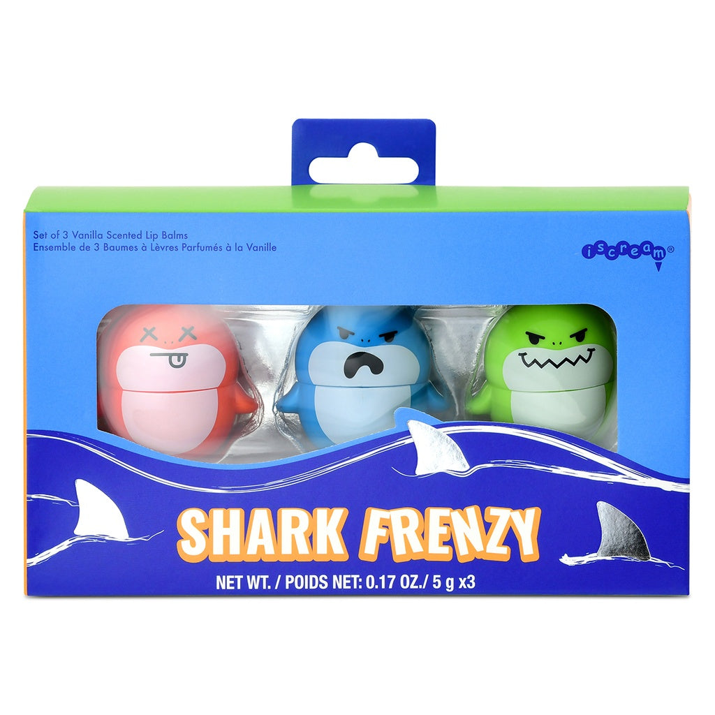 Iscream Shark Frenzy Lip Balm