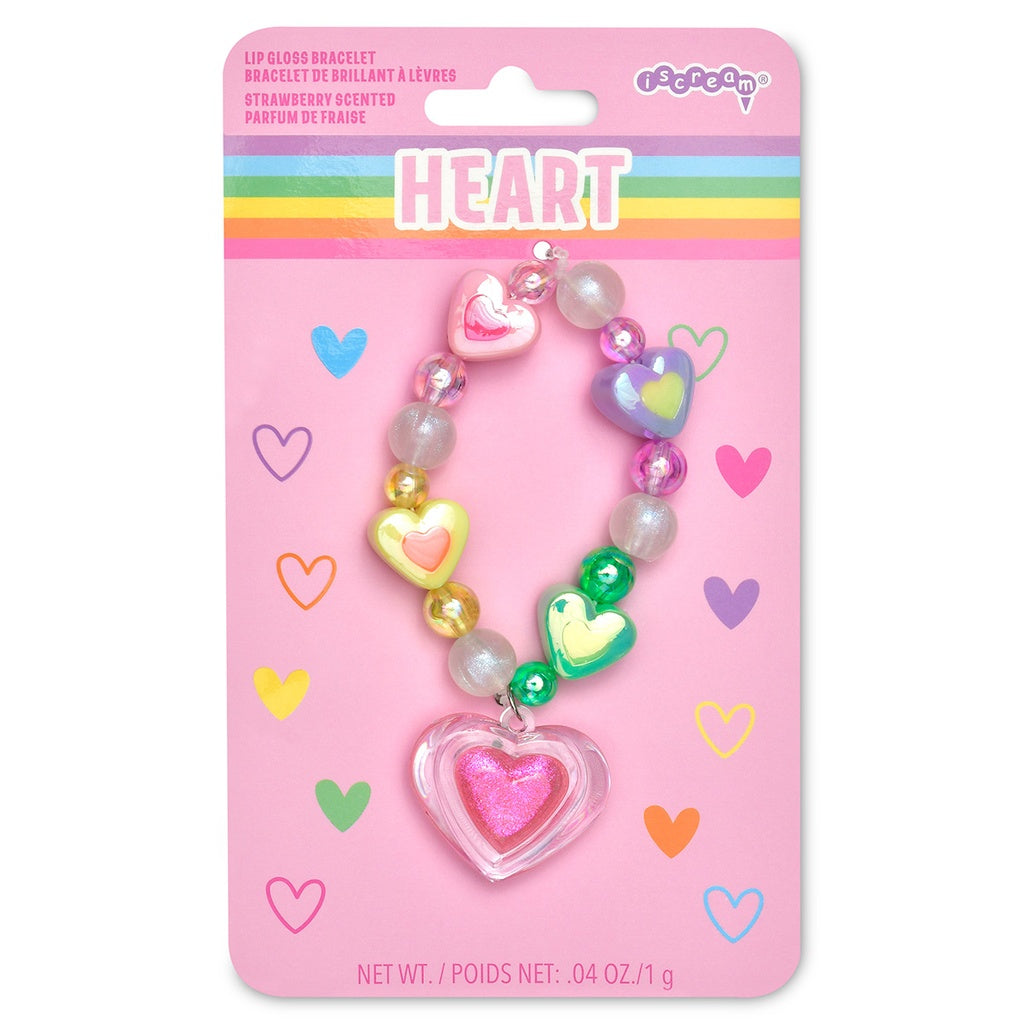 Iscream Heart Lip Gloss Bracelet