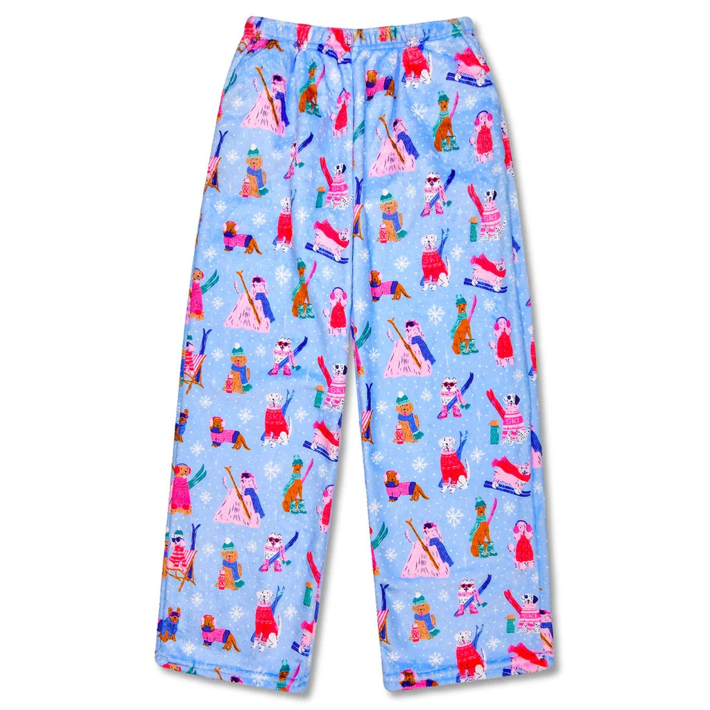 Iscream Ski Dogs Plush Pants