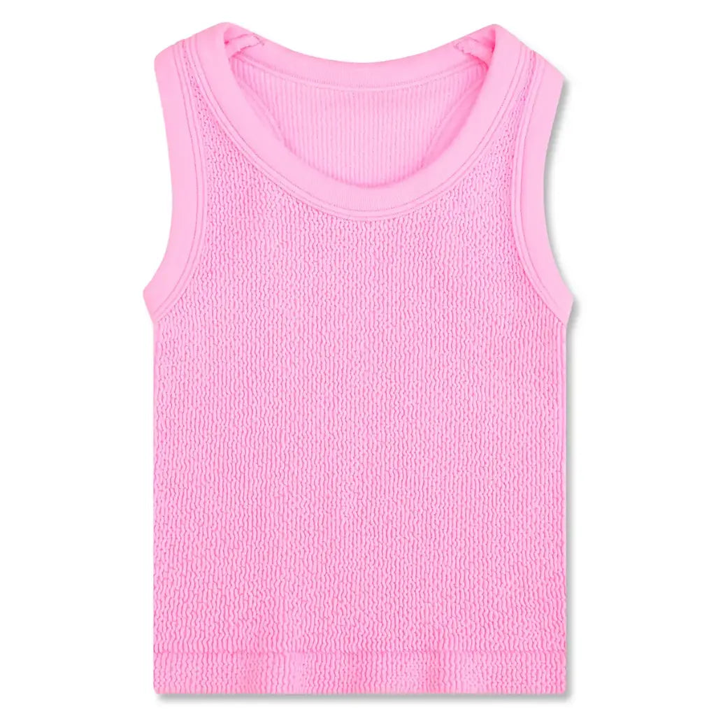 Iscream Rose Cropped Racerback Tank