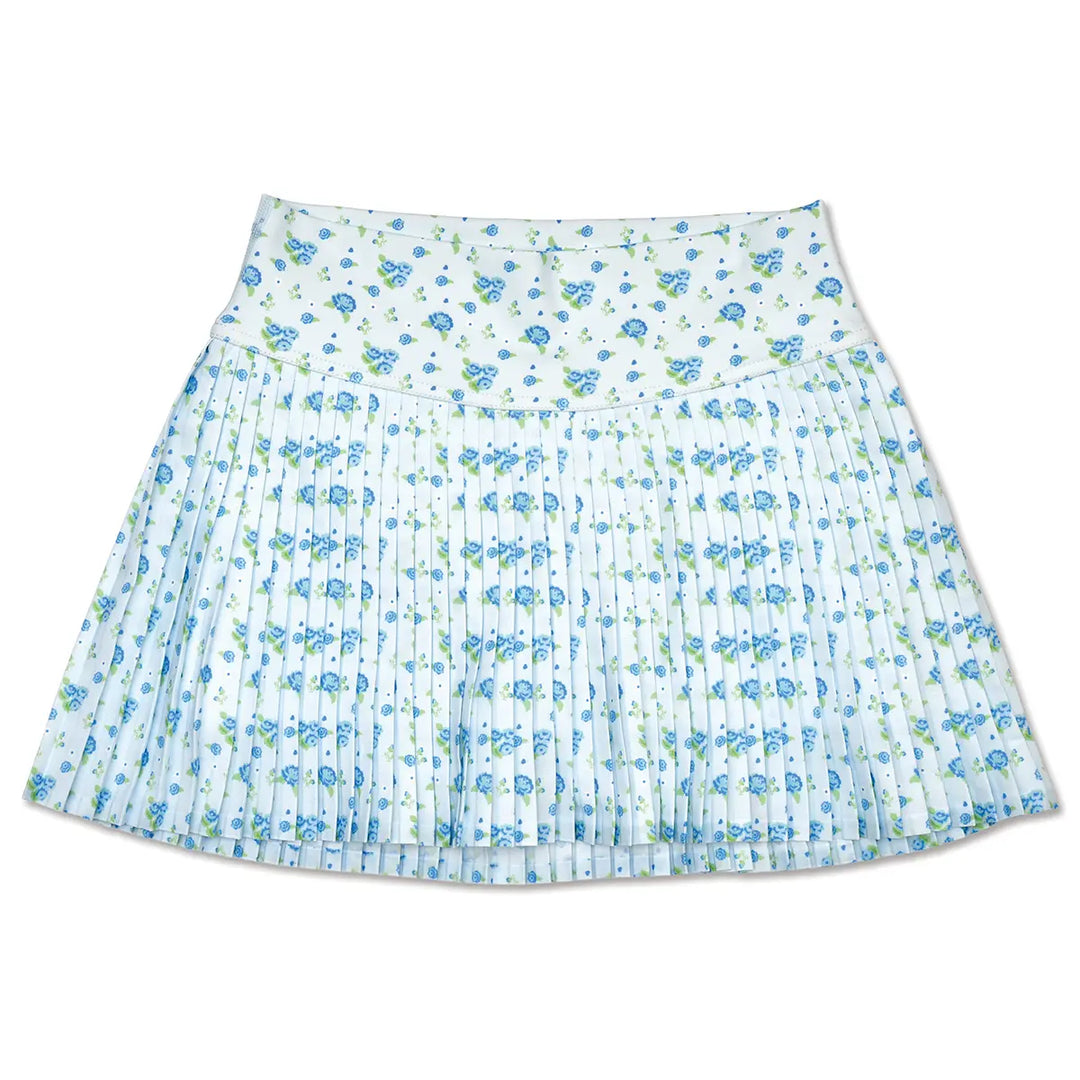 Blue Floral Skort