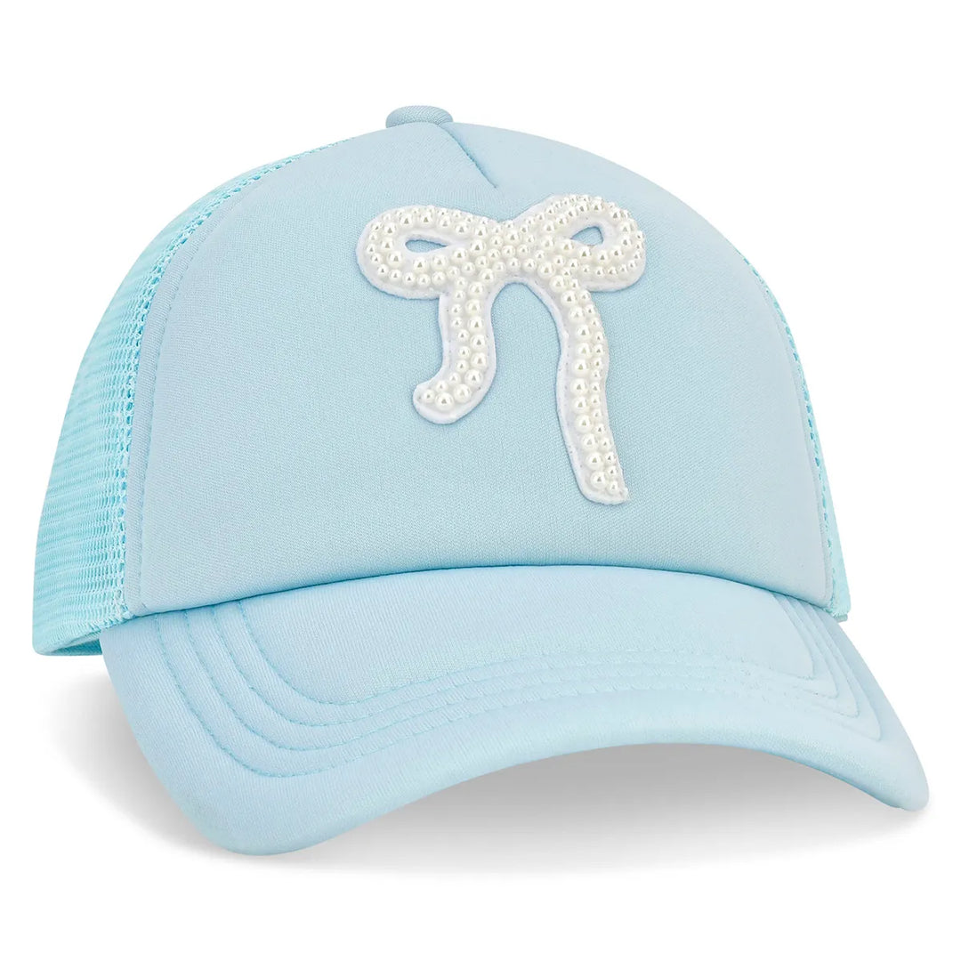 Pearl Bow Trucker Hat