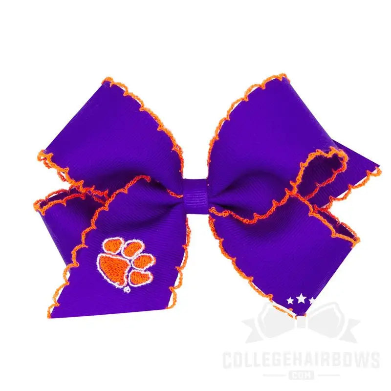 Clemson Moonstitch Bow