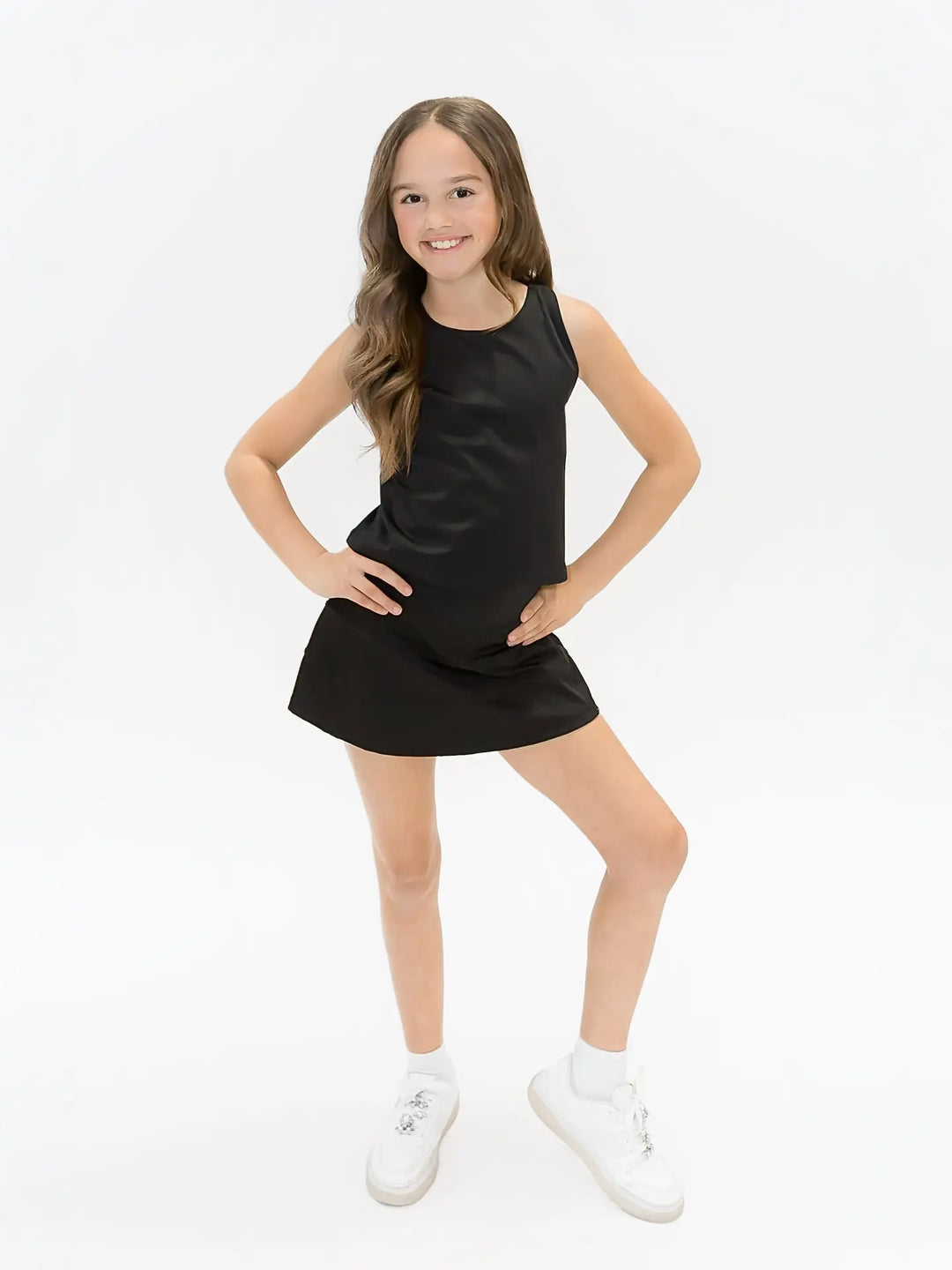 Belle Cher Black Tennis Skort