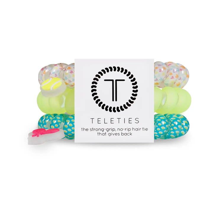 Teleties Large Hair Coils- Tennis