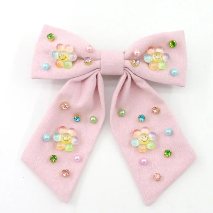 Flower Hair Bow