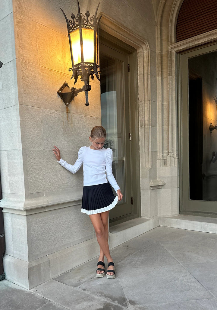 Little Olin Pleated Skirt