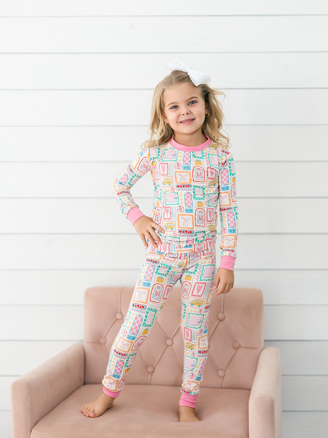 Pink Little Learner Pajama Set