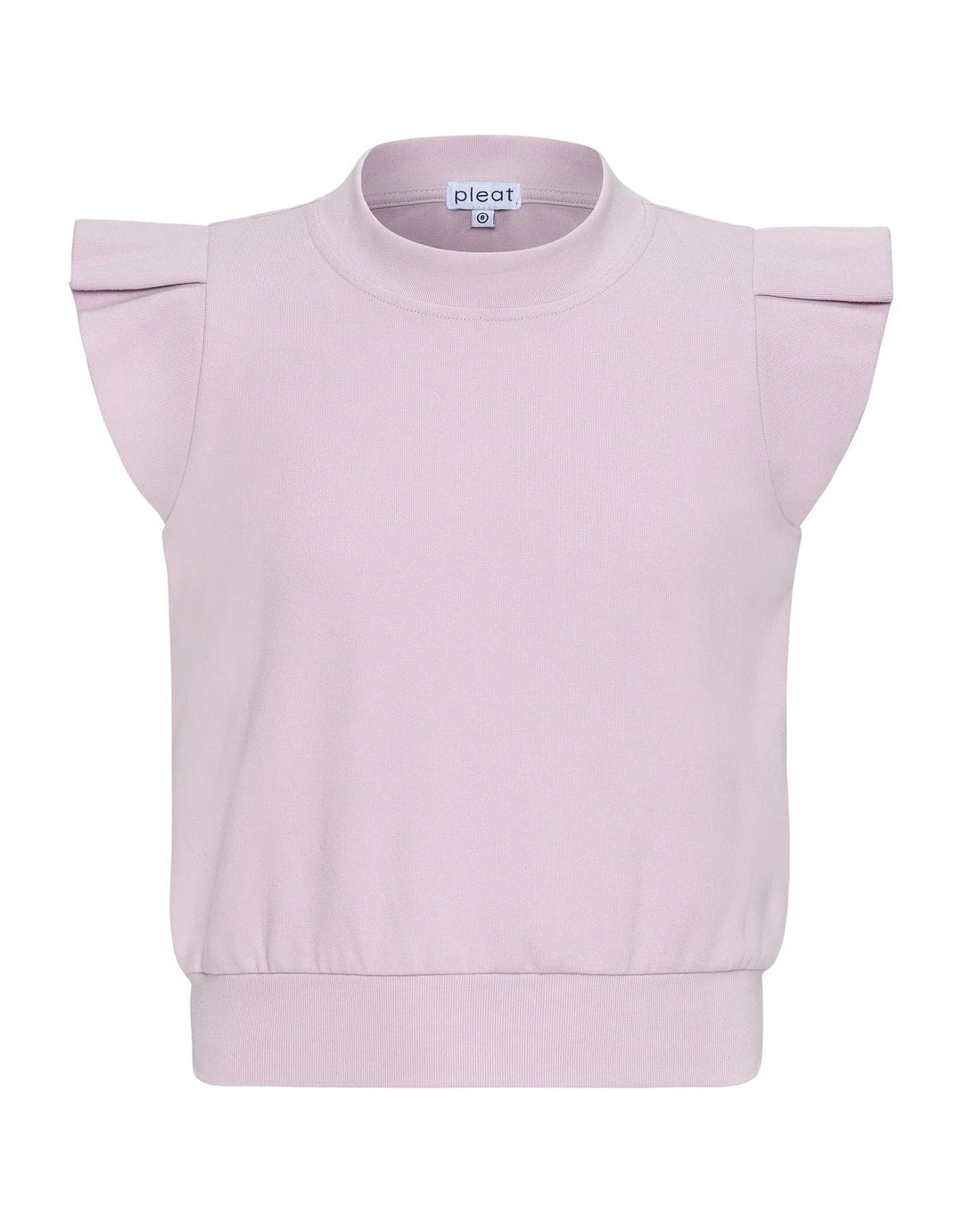 Pleat Olivia Top in Lilac