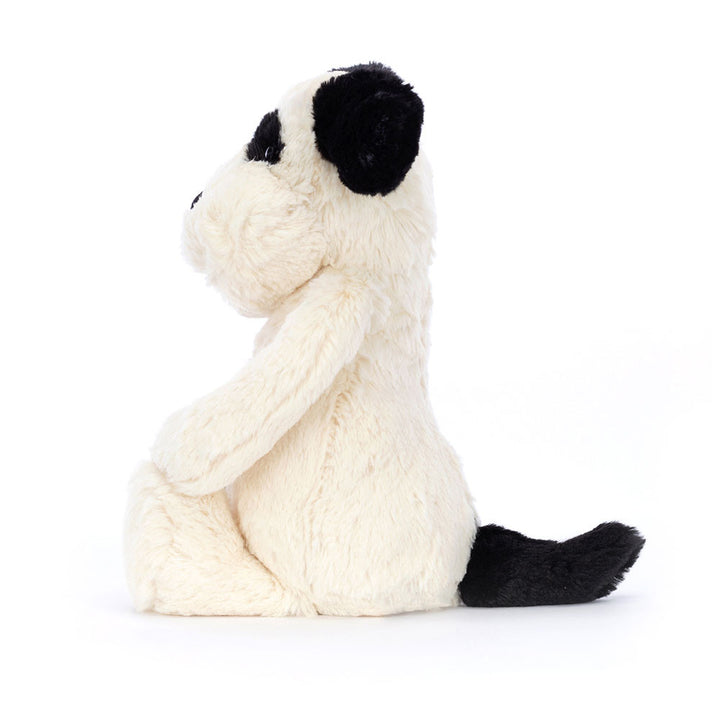 Jellycat Bashful Black/cream Puppy