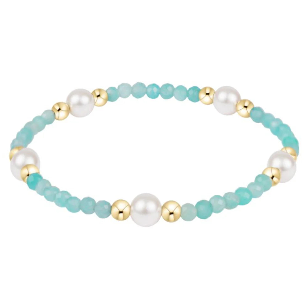 Enewton Purpose Pearl 6mm Amazonite Bracelet