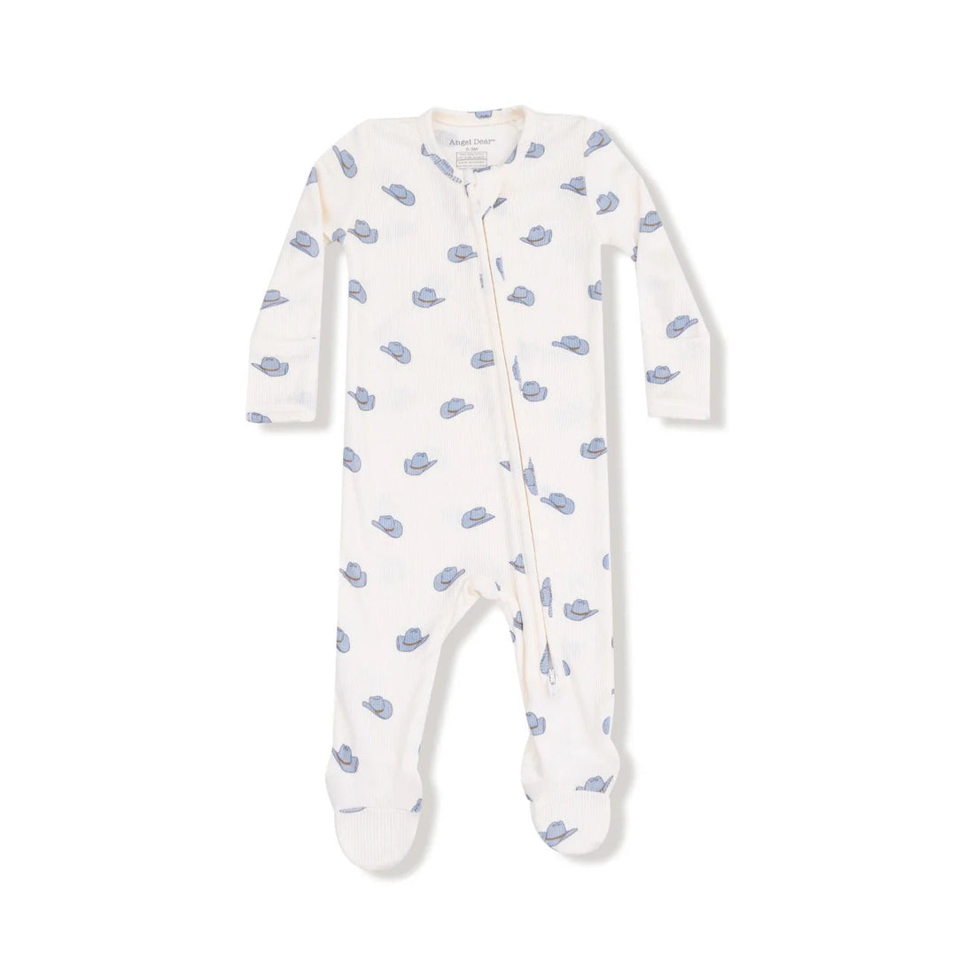 Angel Dear Petite Cowboy Hats Footie