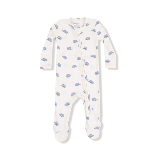 Angel Dear Petite Cowboy Hats Footie