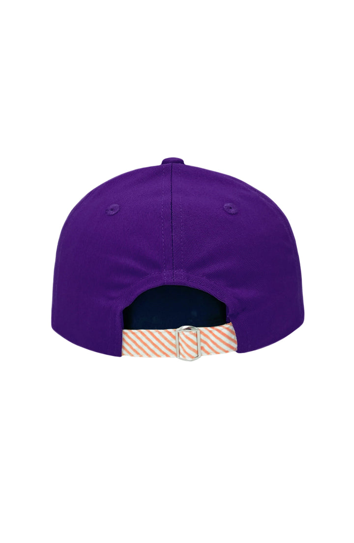 Bits &amp; Bows Clemson Baseball Hat-Youth