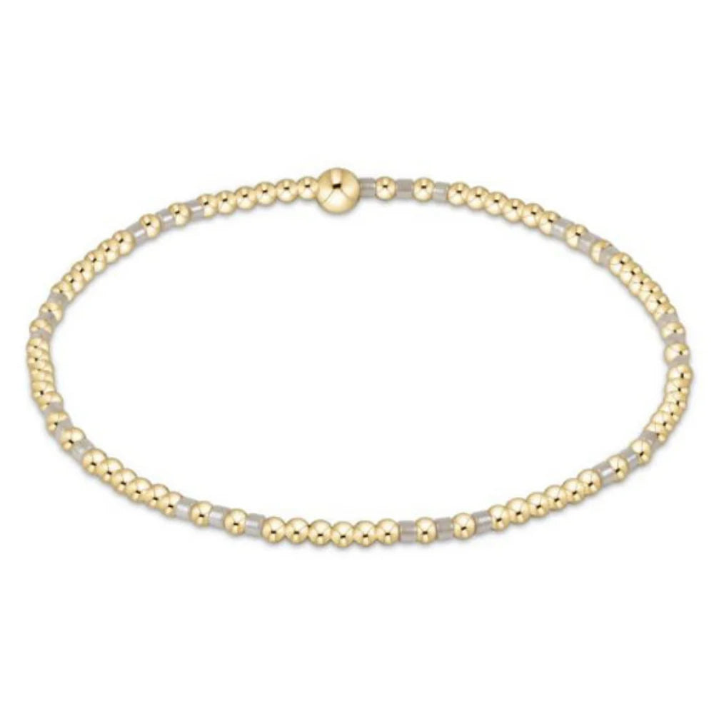 Hope Joy Pattern 2mm Bead in Milkshake