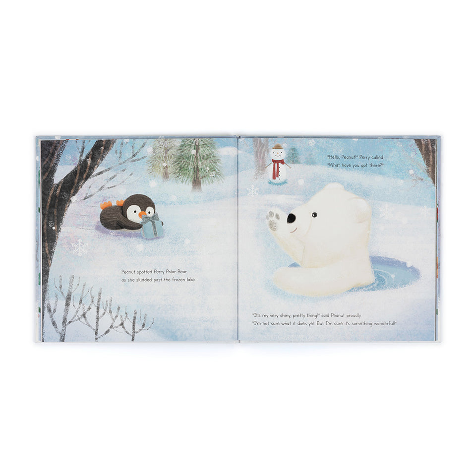 Jellycat Peanut Penguins Perfect Present Book