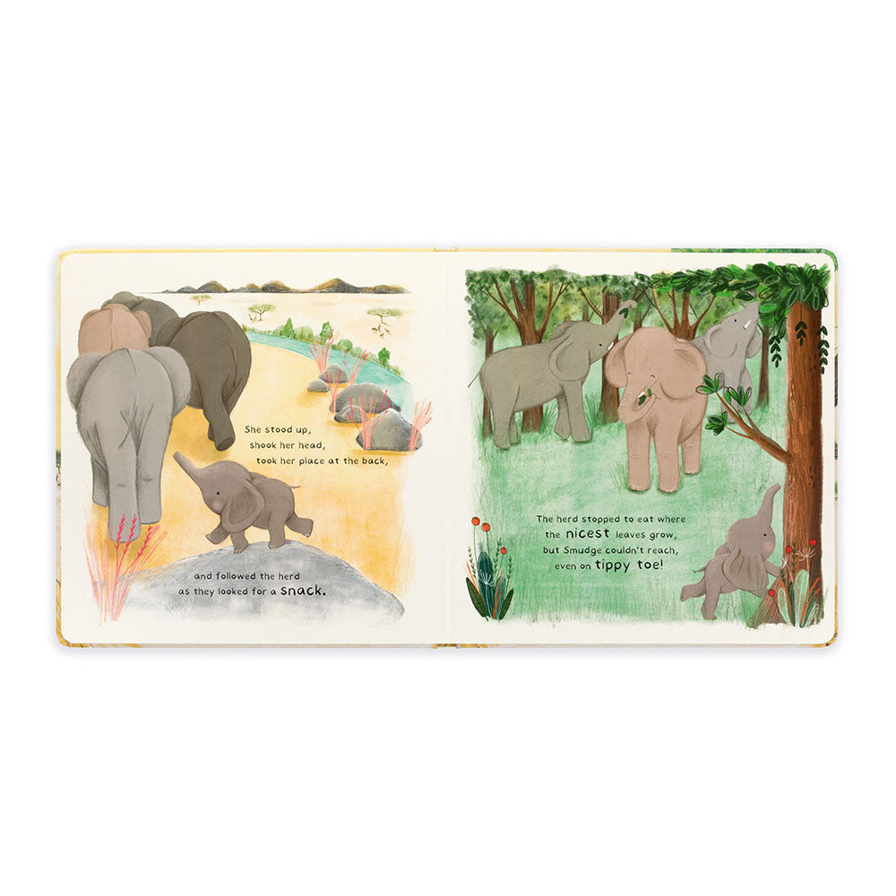 Jellycat Smudge the Littliest Elephant Book