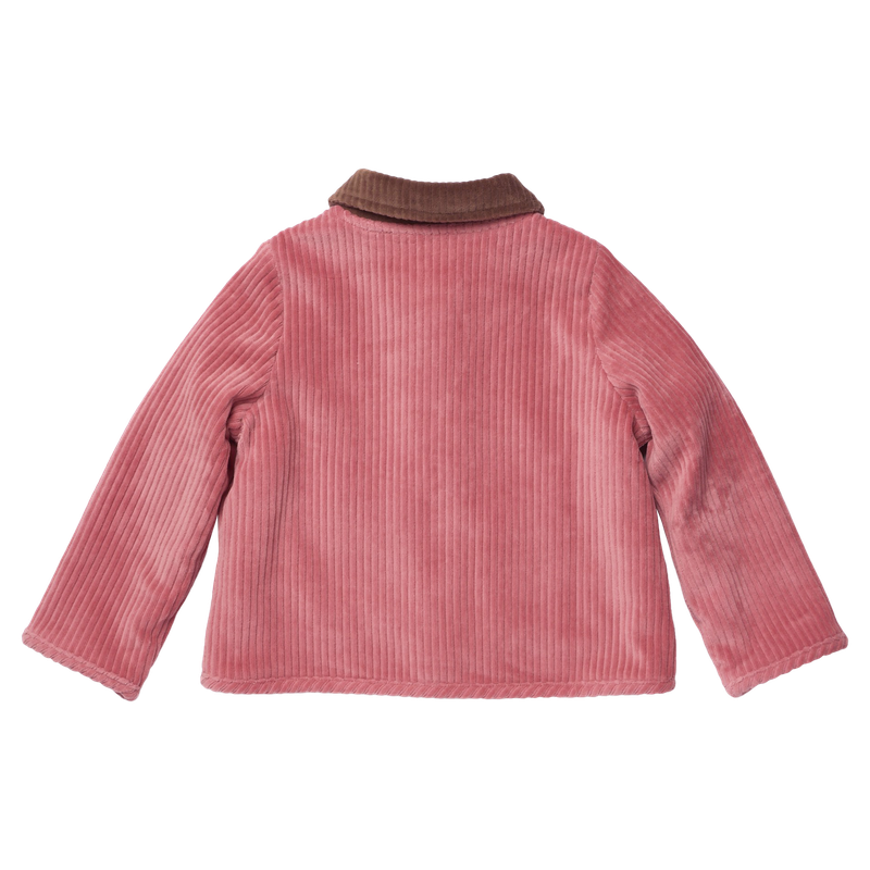 Pink Chicken Jace Plush Jacket in Pink (size 7-10)