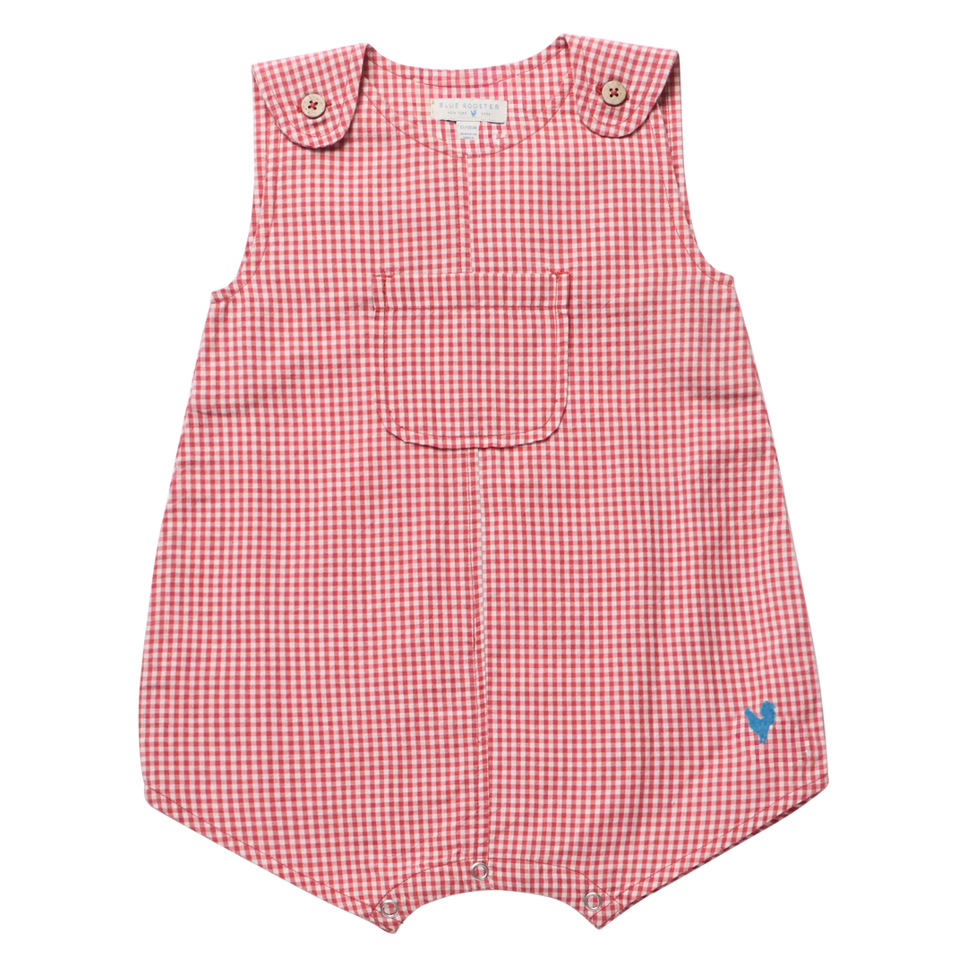 Pink Chicken Noah Jumper in Red Gingham