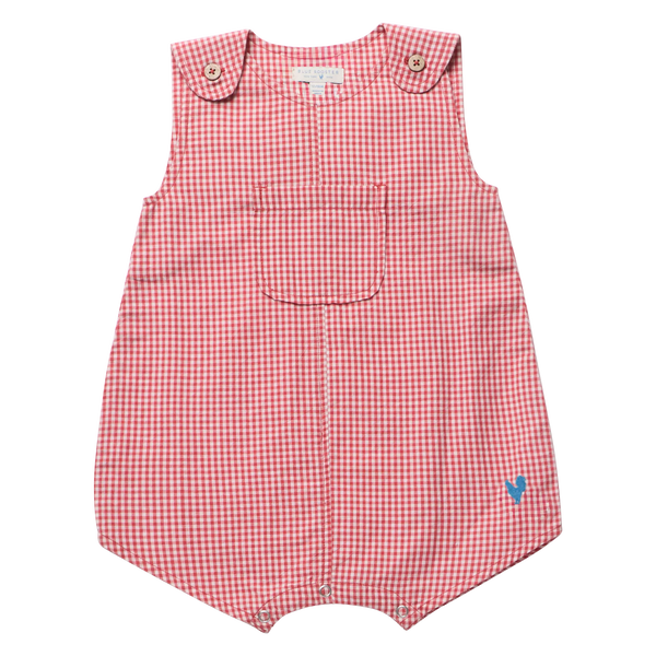 Pink Chicken Noah Jumper in Red Gingham