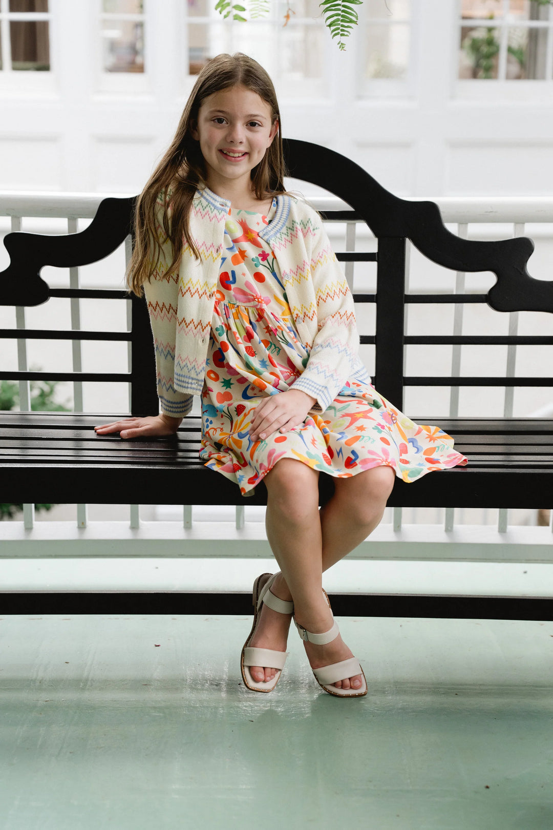 Briton Court Evelyn Cardigan in Marshmellow