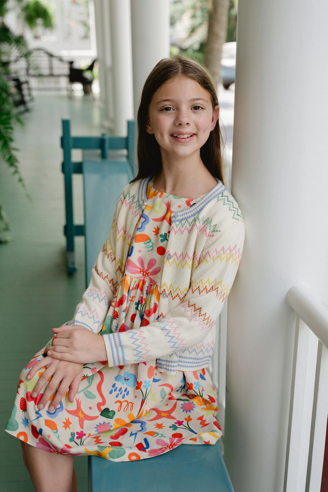 Briton Court Evelyn Cardigan in Marshmellow