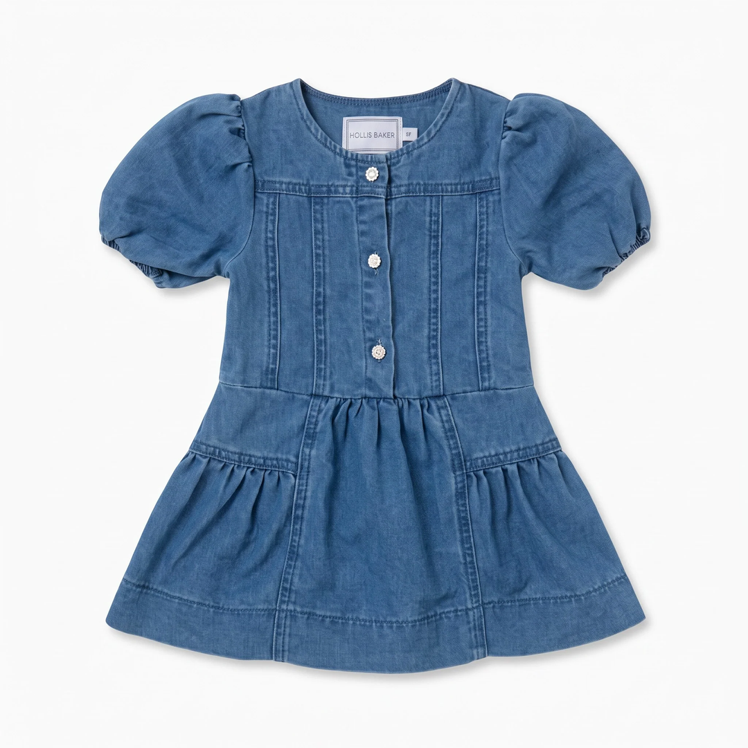 Brynn Dress- Denim