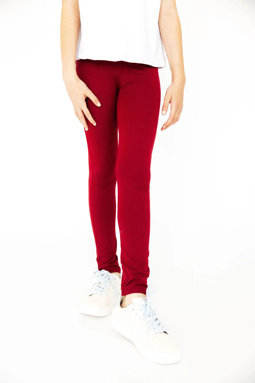 Mila & Rose Burgundy Leggings