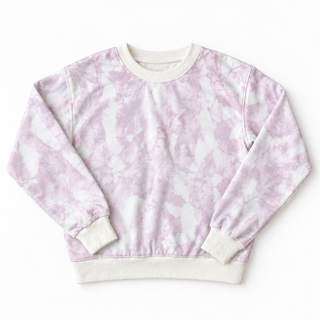 Pale Pink Camo Sweatshirt