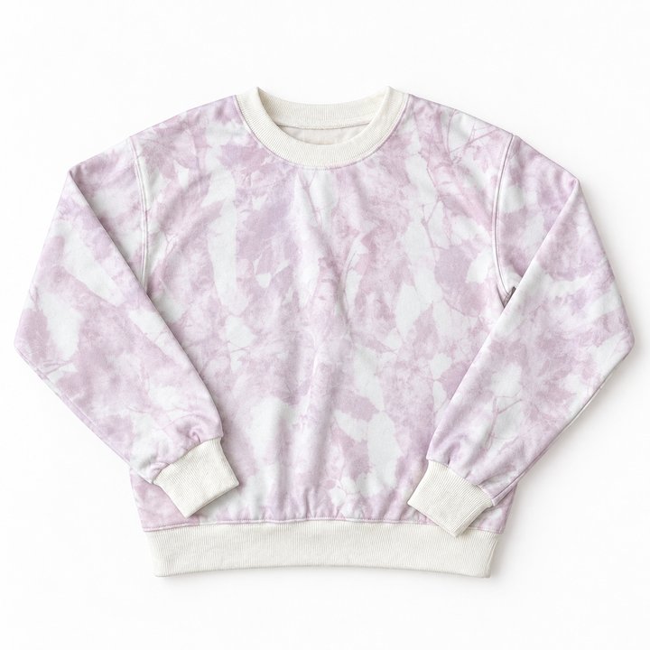Pale Pink Camo Sweatshirt