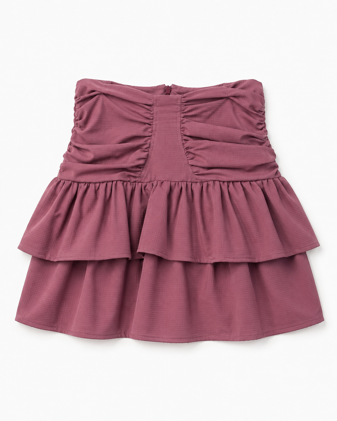 Gathered Ruffle Skort