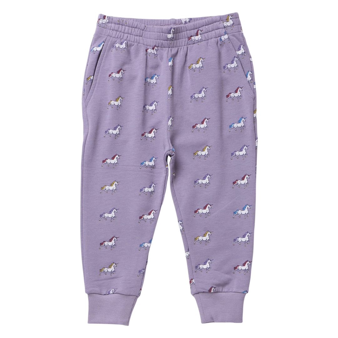 Pink Chicken Jax Jogger in Rainbow Unicorns