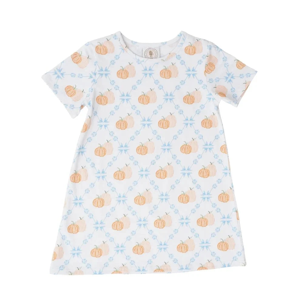 Cypress Row Susie Swing Dress in Pumpkin