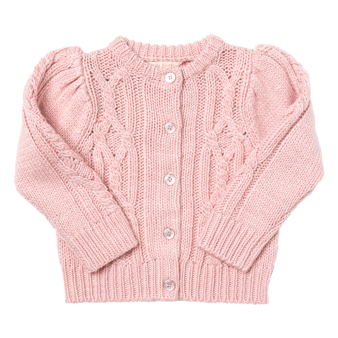 Pink Chicken Constance Cable Sweater (sizes 2-6)