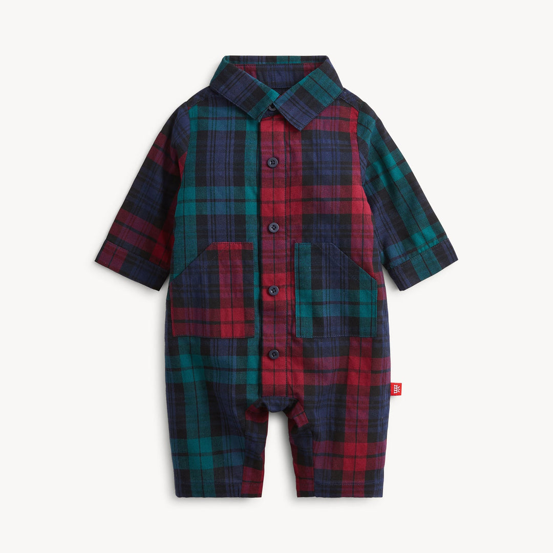 Magnetic Me Mad for Plaid Romper