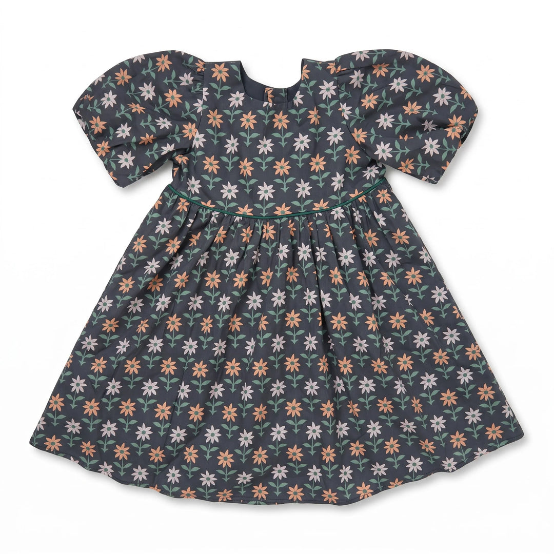 Denise Dress- Navy Floral