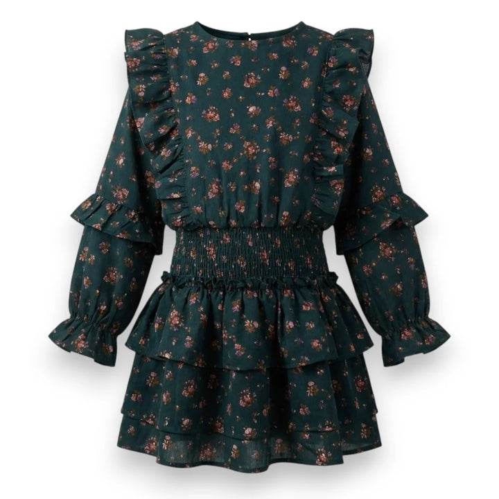 Charlie Evergreen Vintage Floral Dress