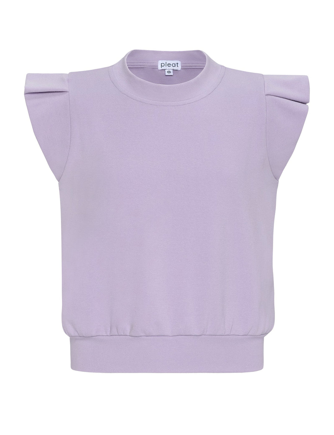 Pleat Olivia Top in Purple