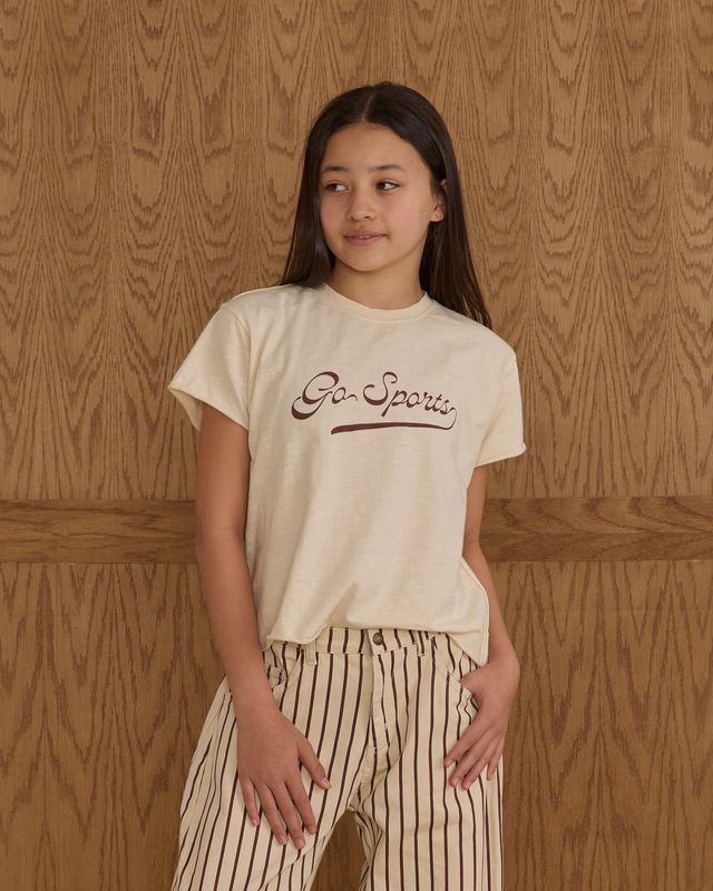 Rylee & Cru Tween Vintage Tee in Go Sports
