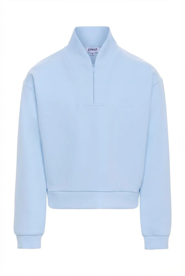Pleat Liza Pullover in Daydream