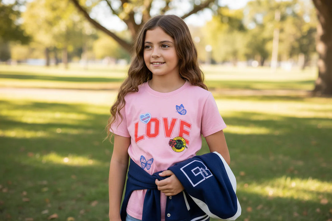 Prince Peter Collection Valentine Patch Crop Tee