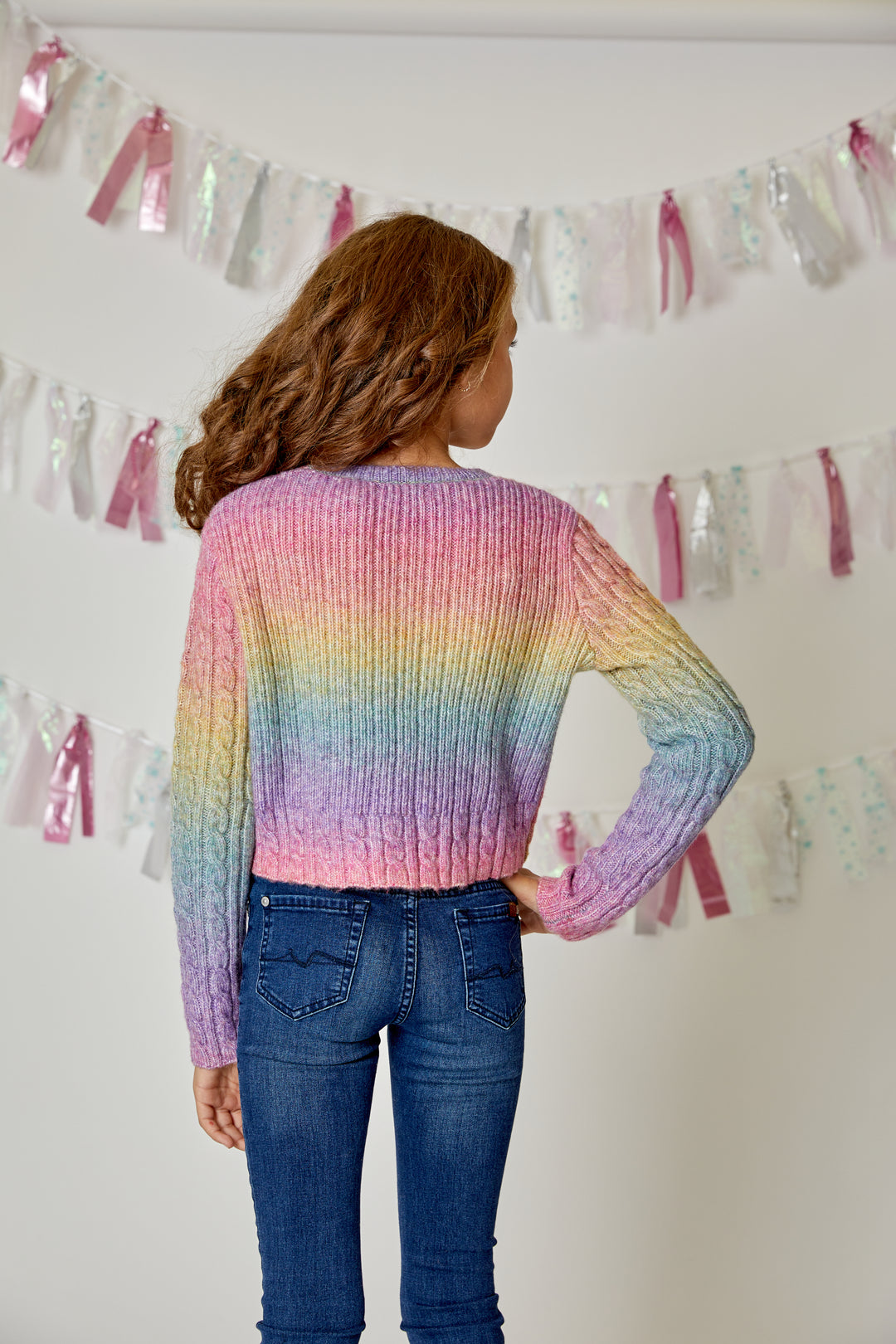 Design History Rainbow Sweater
