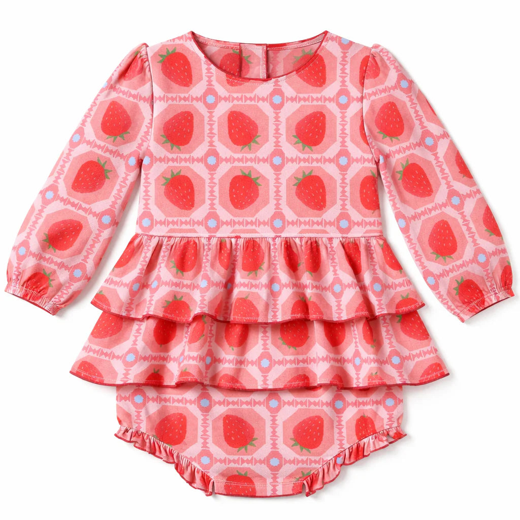 Briton Court Goldie Bubble in Wild Strawberry