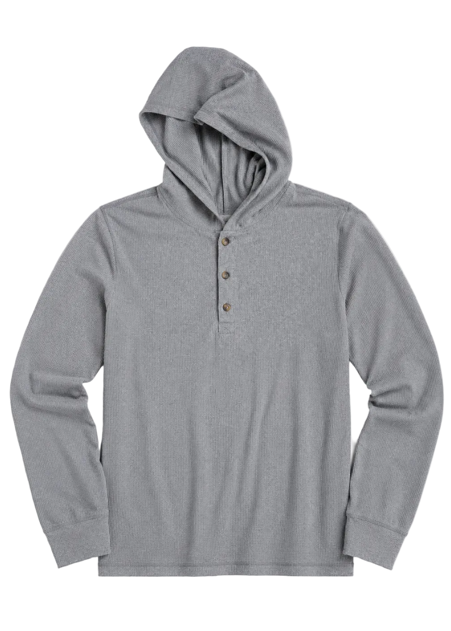 Finn Hackle Hoodie in Weathered Ash