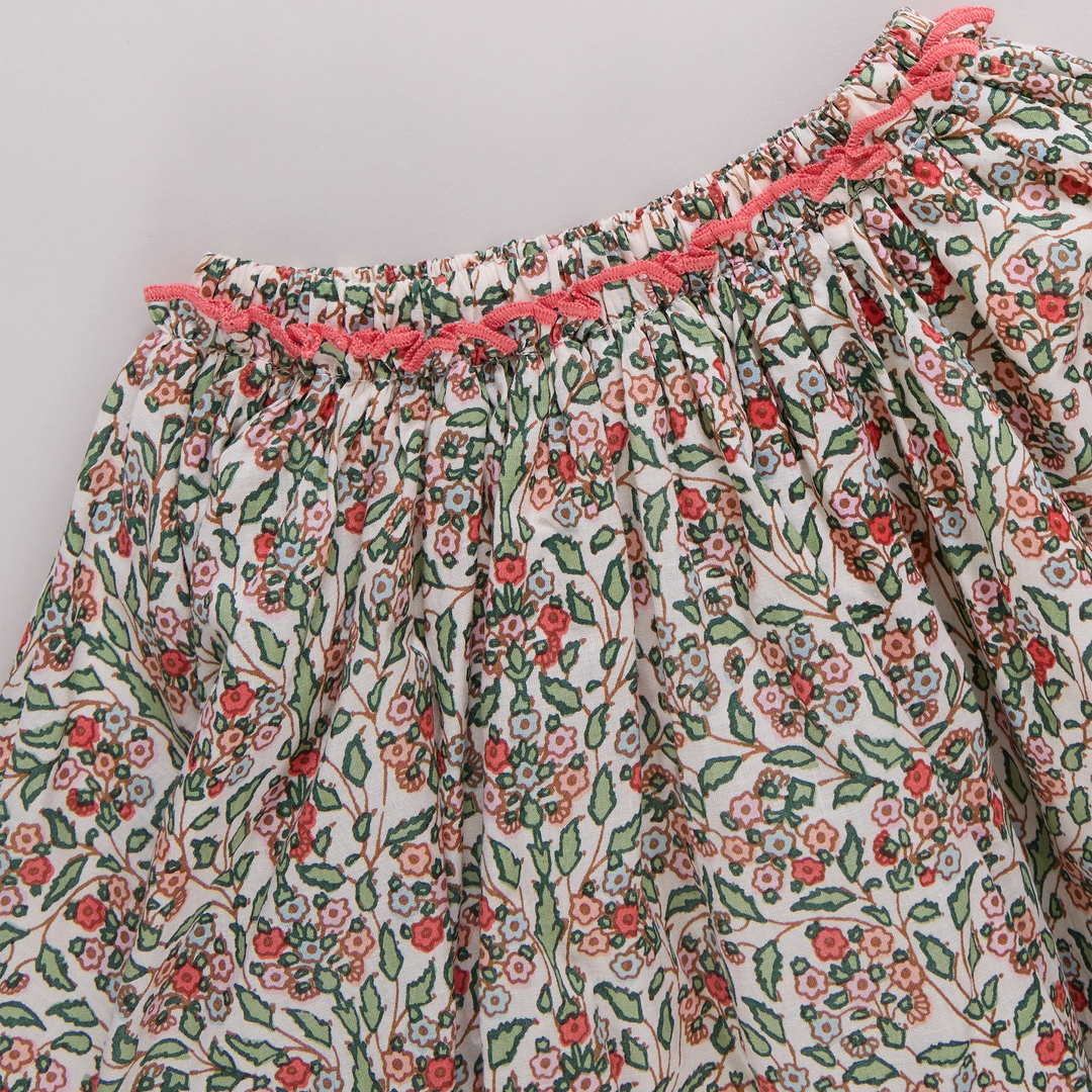 Pink Chicken Gianna Skirt in Yarrow Floral (size 4-6)