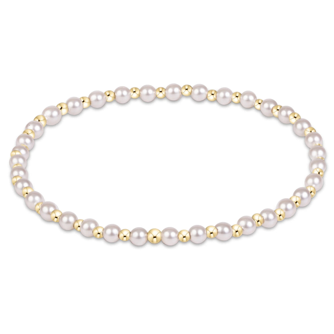 Enewton Grateful 3mm Pearl Bracelet