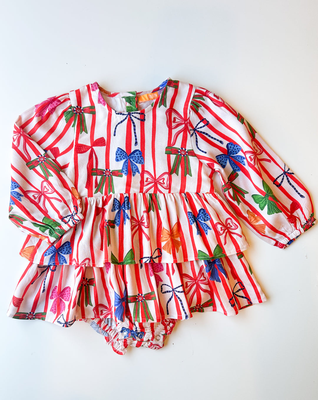 Goldie Bubble in Bright Red