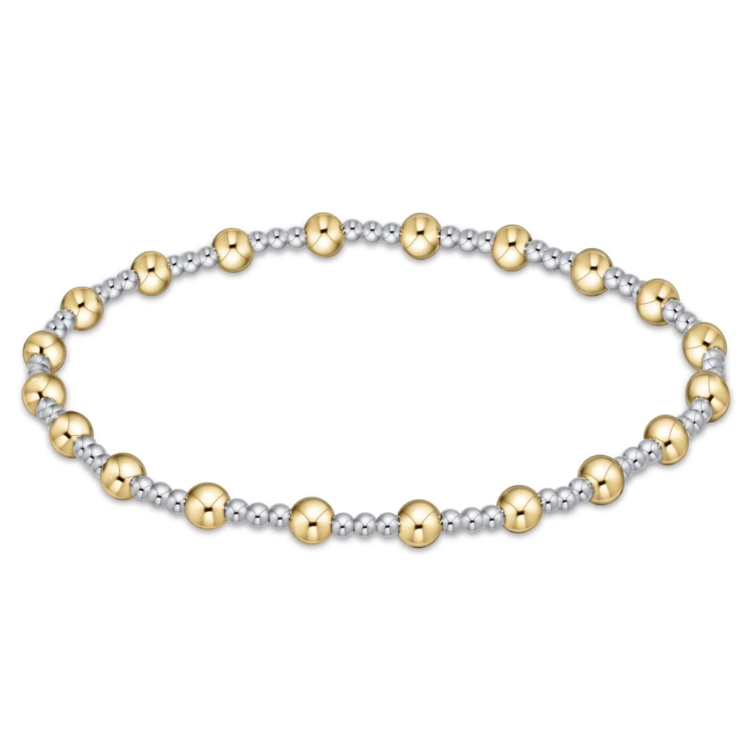 Classic Sincerity 4mm Bracelet in Mixed Metal
