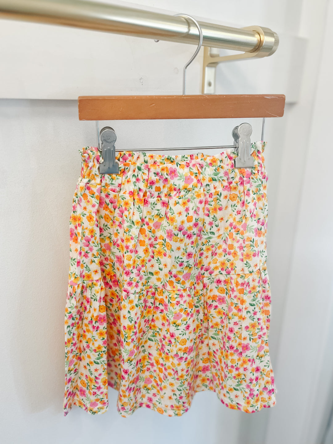 Area Code Irene Floral Skirt