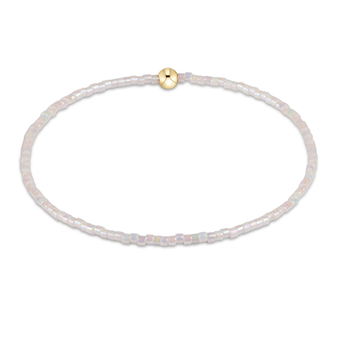 Enewton Hope Classic Bracelet in Silky White